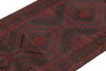 Rug & Kilim's Baluch Tribal Rug in Red, Blue and Brown | Area Rug in Rugs by Rug and Kilim