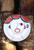 Riccardo plate only decor | Dinnerware by Patrizia Italiano. Item composed of ceramic