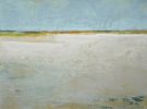 Alabaster Sands | Prints in Paintings by Victoria Primicias. Item composed of wood and canvas in minimalism or contemporary style