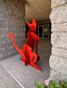 Wolf Moon | Sculptures by John Randall Nelson | Flinn Foundation in Phoenix. Item made of steel