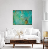 Somewhere Beyond Here | Oil And Acrylic Painting in Paintings by Tara Catalano Studios. Item made of canvas with synthetic