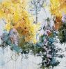 Botánica 27-3 | Oil And Acrylic Painting in Paintings by DAVID SKILLICORN - American Abstract Painter. Item made of canvas