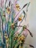 wild flowers 1 | Oil And Acrylic Painting in Paintings by Lena Kolambet. Item composed of paper compatible with contemporary and modern style