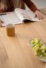 HYGG – dining table made of solid oak wood, mid-century mode | Tables by Mo Woodwork. Item made of oak wood works with minimalism & mid century modern style