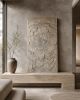 Quiet Bloom - Sculptural Wall Artwork | Wall Sculpture in Wall Hangings by Urban Plaster Bloom. Item composed of cement in minimalism or contemporary style