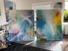 commission artworks for a private villa in Florida/US | Oil And Acrylic Painting in Paintings by Bea Schubert. Item composed of canvas