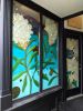 Wildflowers for the Boro - A hand painted window mural | Street Murals by Julia Prajza. Item composed of synthetic