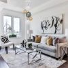 Napa 5 Art Glass Pendants Chandelier in Mixed Colors | Pendants by Galilee Lighting. Item made of metal with glass works with contemporary & modern style