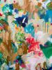 Infinite garden #10 | Oil And Acrylic Painting in Paintings by Art by Geesien Postema. Item made of canvas works with boho & contemporary style