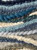Wall Tapestry 'Glacier Drift' | Wall Hangings by Tissage Sauvage. Item made of wood & cotton compatible with boho and coastal style
