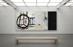 Art, paintings | Oil And Acrylic Painting in Paintings by silvia poloto | Private Residence - India Basin, San Francisco in San Francisco. Item made of canvas with synthetic