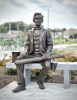 Abraham Lincoln and the Union Pacific Railway | Public Sculptures by Sutton Betti