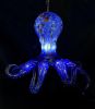 Octopus Chandelier | Chandeliers by Anchor Bend Glassworks. Item composed of brass and glass in contemporary or coastal style