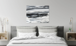 Storm Watching | Oil And Acrylic Painting in Paintings by Dana Mooney Art. Item made of canvas with synthetic