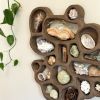 "Shelf of Inspiration" Ceramic Curio Shelf | Wall Sculpture in Wall Hangings by The Minimalist Ceramist. Item made of ceramic works with boho & japandi style