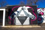 Gumby's Pizza Mural | Murals by Kristin Freeman | Gumby's Pizza in San Marcos