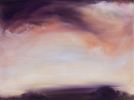 Raven's song - Soft abstract sunset sky painting | Oil And Acrylic Painting in Paintings by Jennifer Baker Fine Art. Item made of canvas works with contemporary style