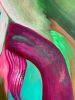Inner Guru | Oil And Acrylic Painting in Paintings by Kim Powell Art. Item composed of canvas in contemporary or eclectic & maximalism style