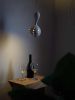 'Forget Me Not' Lamp | Pendants by AKETEKETE. Item composed of wood in boho or country & farmhouse style