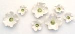 Dogwood Blossom 8”, 14”, 18” or 20” | Wall Sculpture in Wall Hangings by Amy Meya. Item made of ceramic