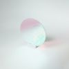 Onnda Flame Concentric M candleholder-Fuchsia | Candle Holder in Decorative Objects by Catrinel Săbăciag. Item composed of marble & glass compatible with minimalism and contemporary style