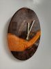 Resin Wood Art Clock | Decorative Objects by Carlberg Design