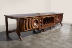 Walnut Speaker Console | Media Console in Storage by Michael Maximo | Michael Maximo Furniture & Design Studio in Austin. Item composed of walnut