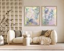 Botanical Essence: Orchid IV | Oil And Acrylic Painting in Paintings by Dorothy Fagan Fine Arts. Item made of canvas works with minimalism & mid century modern style
