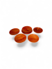 Cherry Wood Plate Set | Hand-Turned Luxury Dining Essentials | Decorative Bowl in Decorative Objects by Holzkunst Samuel Meisinger. Item composed of wood in minimalism or art deco style