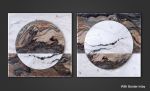 "Sun & Moon" | Prints by Shaun Thomas. Item composed of metal compatible with boho and minimalism style