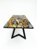 Olive Wood Epoxy Resin Dining Table - Bespoke Resin Table | Tables by Tinella Wood. Item made of oak wood with metal works with minimalism & industrial style