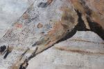 Natural Rustic Horse Oil Painting on Canvas | Oil And Acrylic Painting in Paintings by Irena Orlov. Item made of canvas