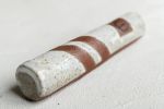 Handmade Ceramic White and Terracotta Mezuzah Case | Ornament in Decorative Objects by ShellyClayspot. Item composed of stoneware in rustic style