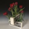 Vases & Flower Bricks | Planter in Vases & Vessels by Marla Benton. Item composed of ceramic