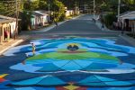 Water Ways | Street Murals by +Boa Mistura. Item made of synthetic