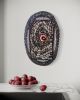 Eye In the Sky | Wall Sculpture in Wall Hangings by Gila Mosaics Studio. Item made of cement with glass works with contemporary & modern style