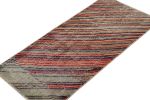 Vintage Zeki Müren Rug with Polychromatic Stripes, by Rug | Area Rug in Rugs by Rug and Kilim