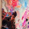 Graceful Grit | Oil And Acrylic Painting in Paintings by Nino Yuniardi. Item made of canvas