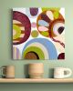 Small gatherings 6 | Oil And Acrylic Painting in Paintings by Cristina Dalla Valentina. Item composed of canvas in boho or contemporary style