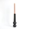 Candleholder cone high | Candle Holder in Decorative Objects by LEMON LILY. Item made of wood