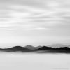 Minimalist Mountain, Original Black and White Photography | Photography by Nicholas Bell Photography. Item made of paper compatible with minimalism and contemporary style
