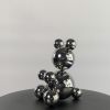 Small Stainless Steel Bear 'Diksy' | Sculptures by IRENA TONE. Item made of steel works with minimalism & art deco style