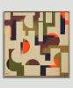 Circle in Circle Maze | Oil And Acrylic Painting in Paintings by Ronald Hunter. Item composed of canvas and synthetic in modern style