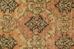 Vintage Zeki Müren Rug in Beige with Colorful Geometric | Area Rug in Rugs by Rug and Kilim