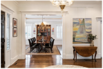 Cruce del Rio: River Dress | Oil And Acrylic Painting in Paintings by Polly Alice | Oak Street Mansion in Kansas City. Item composed of canvas and synthetic