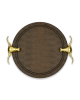 The Ritual | Serving Board in Serveware by Gavin May. Item composed of walnut & brass