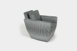 Shelby Swivel Chair in Shift Fabric | Armchair in Chairs by Otra Cosa. Item composed of fabric