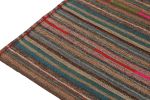1950s Vintage chaput Kilim style in Beige-Brown, Blue | Area Rug in Rugs by Rug and Kilim