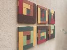 Tesxtil Wall Art Panels for Home Decor | Decorative Frame in Decorative Objects by Sarmal Design. Item composed of canvas & fiber compatible with contemporary and art deco style