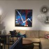Reflections In The Night | Mixed Media by Tricia Skoglund Artist. Item made of wood with steel